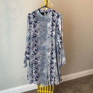 Floral tunic dress